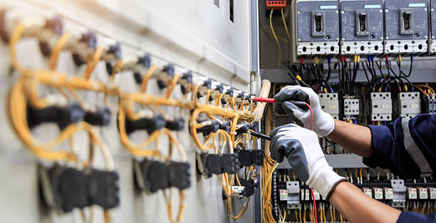 Professional Electrician technician working in Sonora, TX